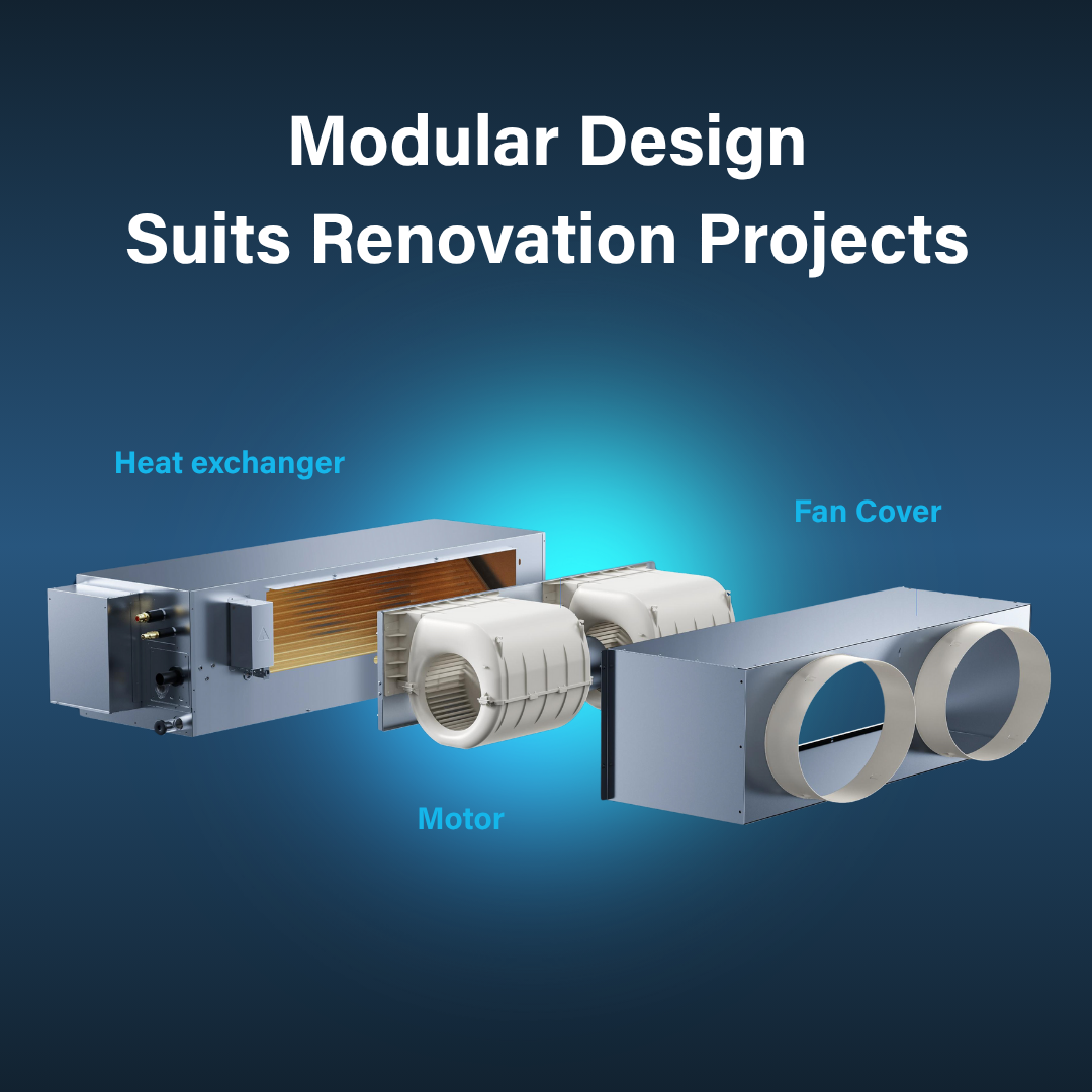 Ducted Reverse-Cycle High-Static Air Conditioner