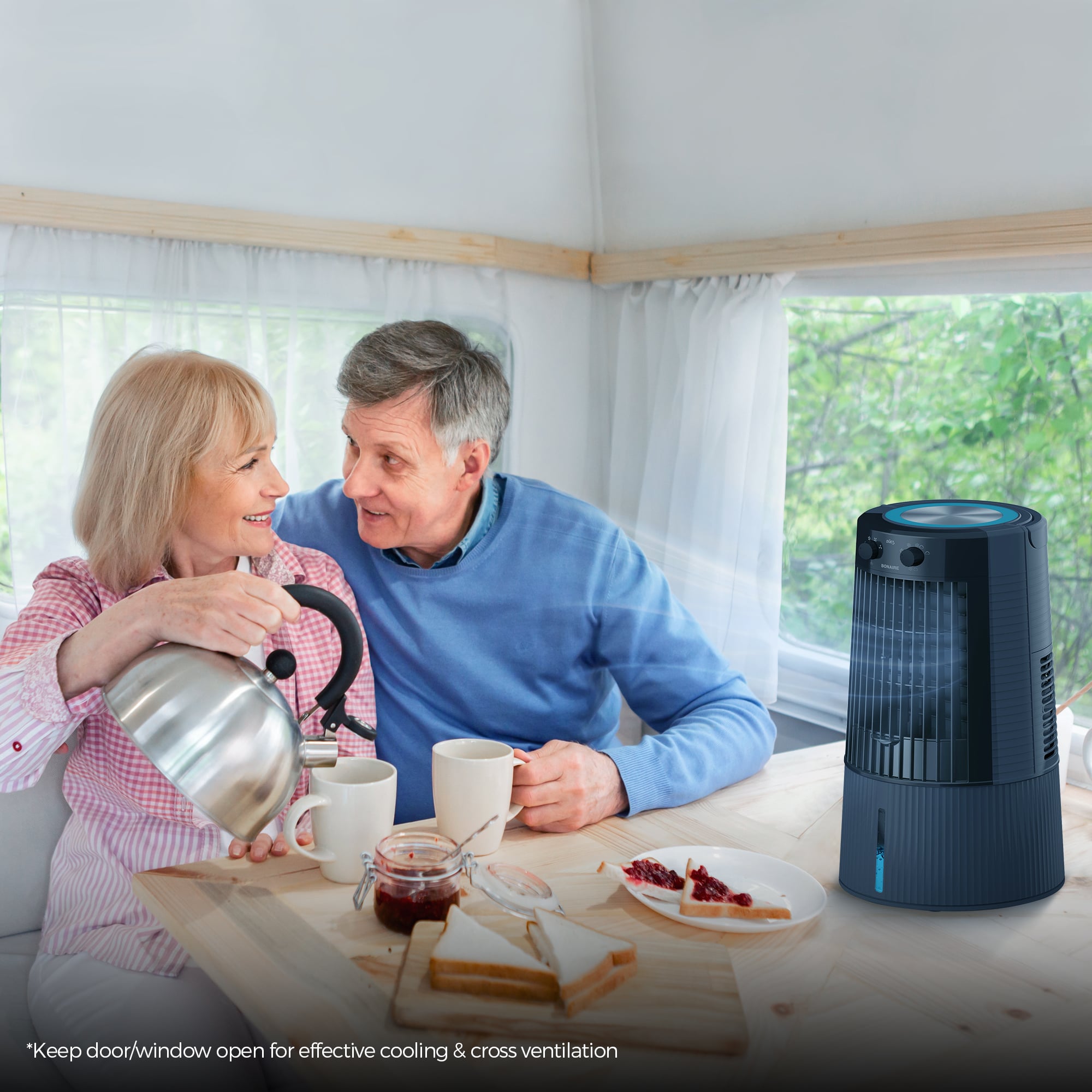 Portable Evaporative Air Cooler 6L water tank capacity