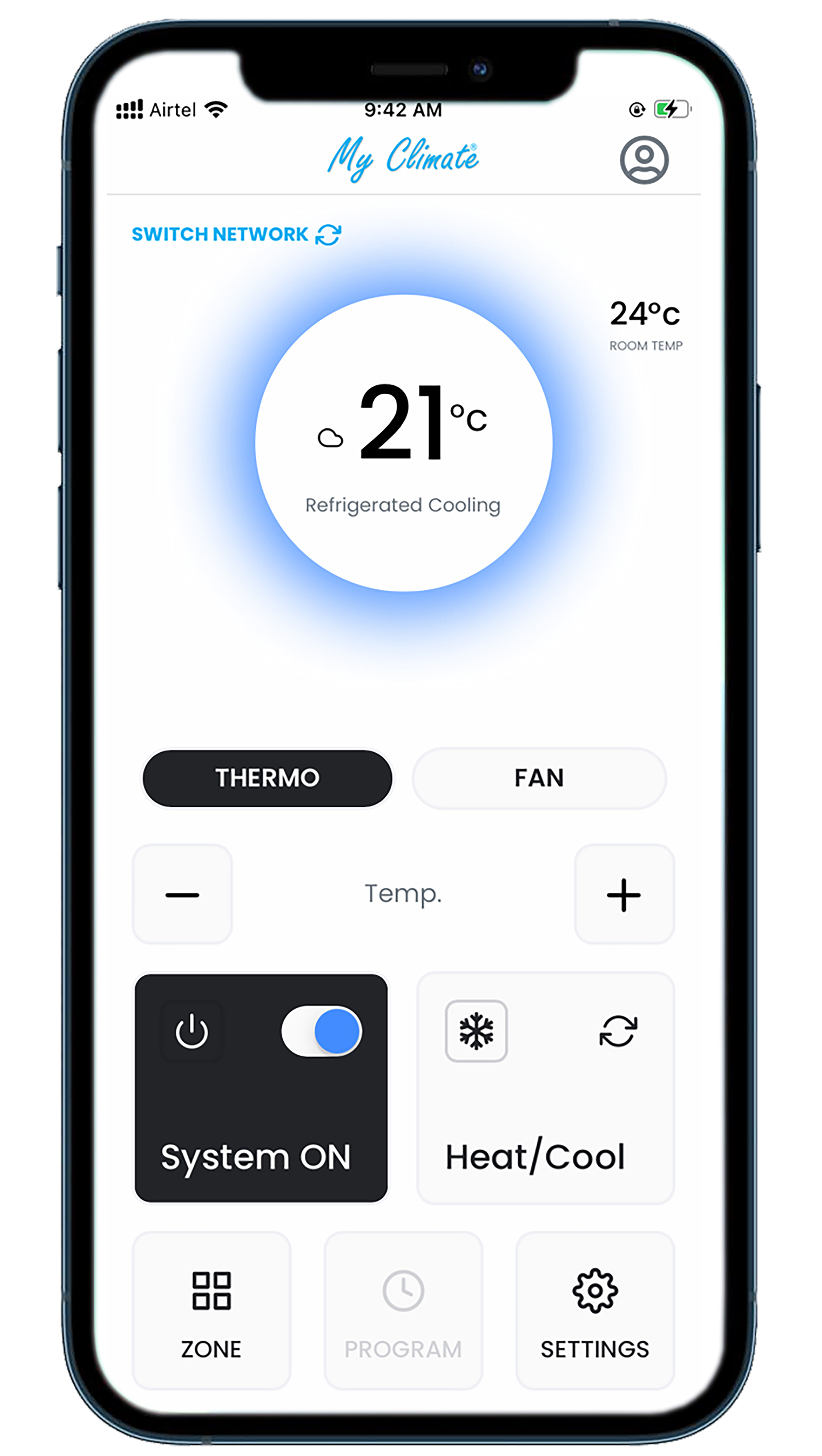 Bonaire’s My Climate Wi-Fi Control from your Smart Device