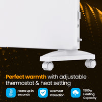 Bonaire 1500W Electric Panel Heater