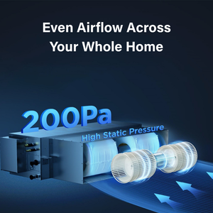  Ducted Reverse-Cycle High-Static Air Conditioner