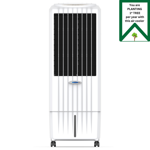 White Portable Evaporative Air Cooler