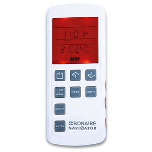 Radio Frequency Navigator Controller for Heating and Cooling System